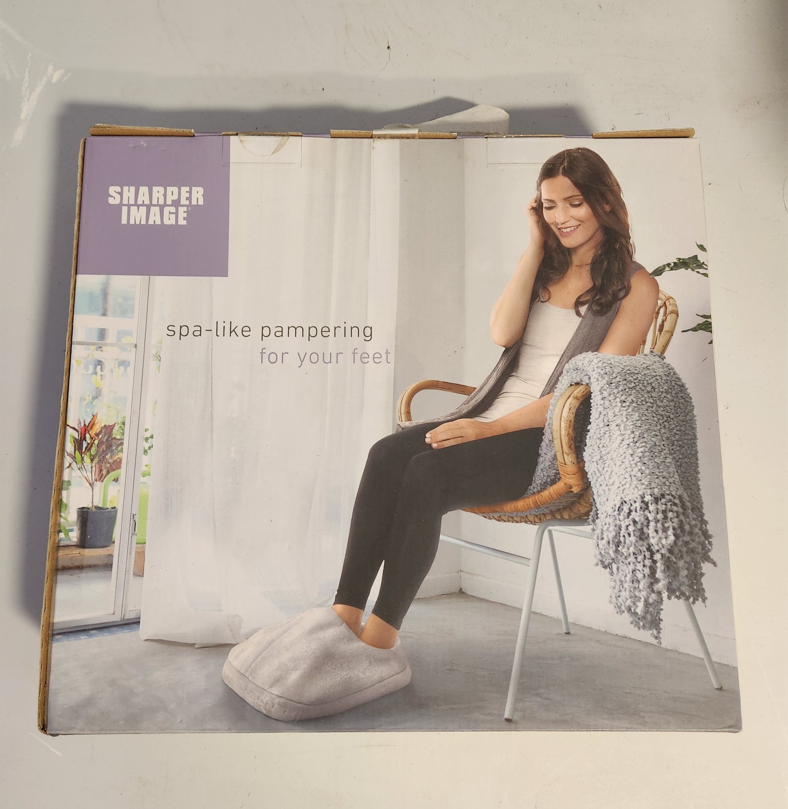 heated foot pillow with vibration, sharper image, heat, 3 intensity levels, 