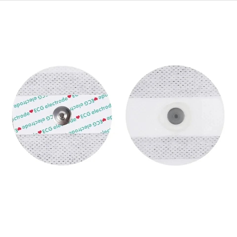 50pcs ECG Electrodes Medical Disposable Electrode Patch EKG Accessories Non-wove