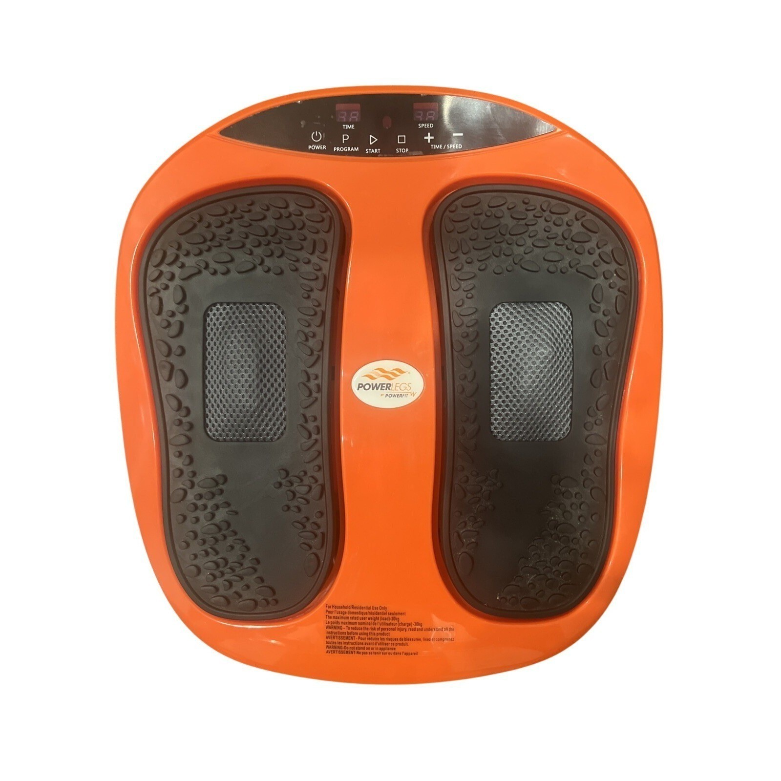 Power Legs by Power Fit Model ETF002M Vibration Foot Calf Massager w/ Remote