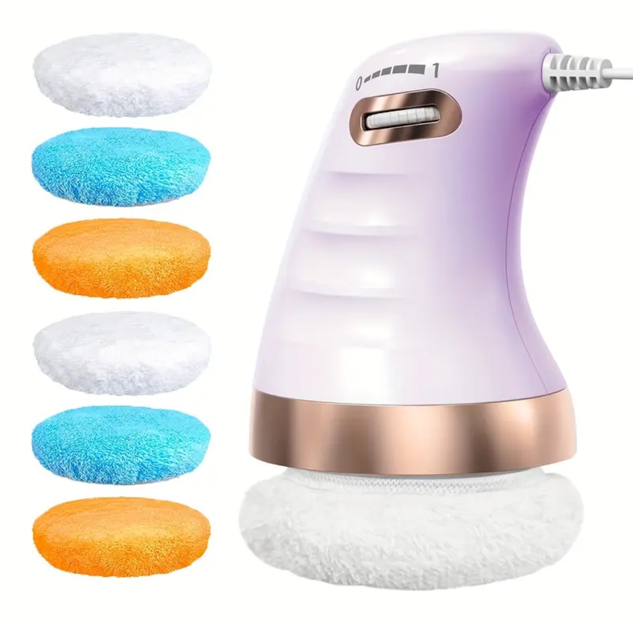 Adjustable Speed Electric Full Body Fat Pushing Massager With Changeable Pads
