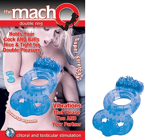 The Macho Double Ring – Blue