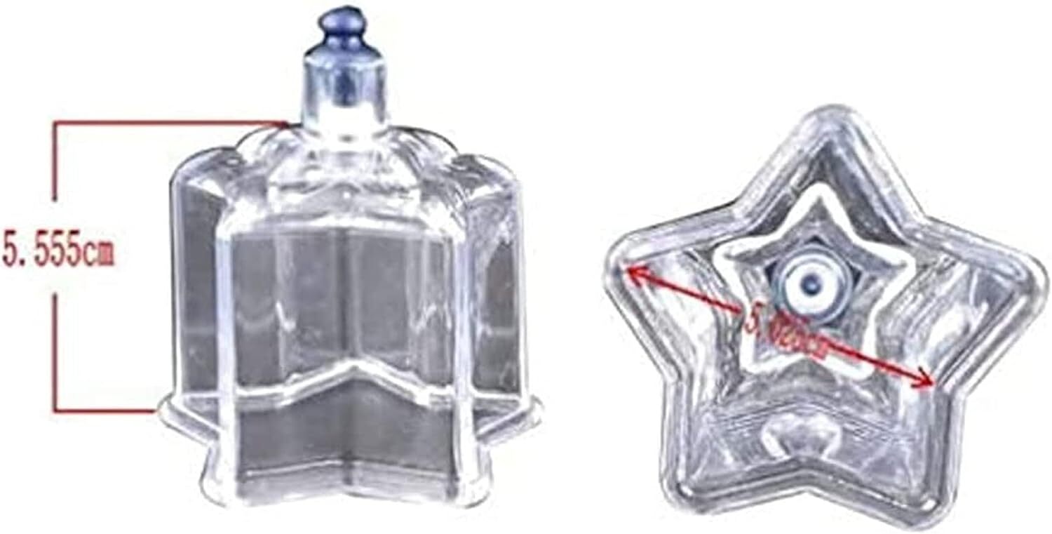 10Pcs Star Shaped Cupping Cups 1 Cupping Gun Plastic Vacuum Cupping Therapy Set