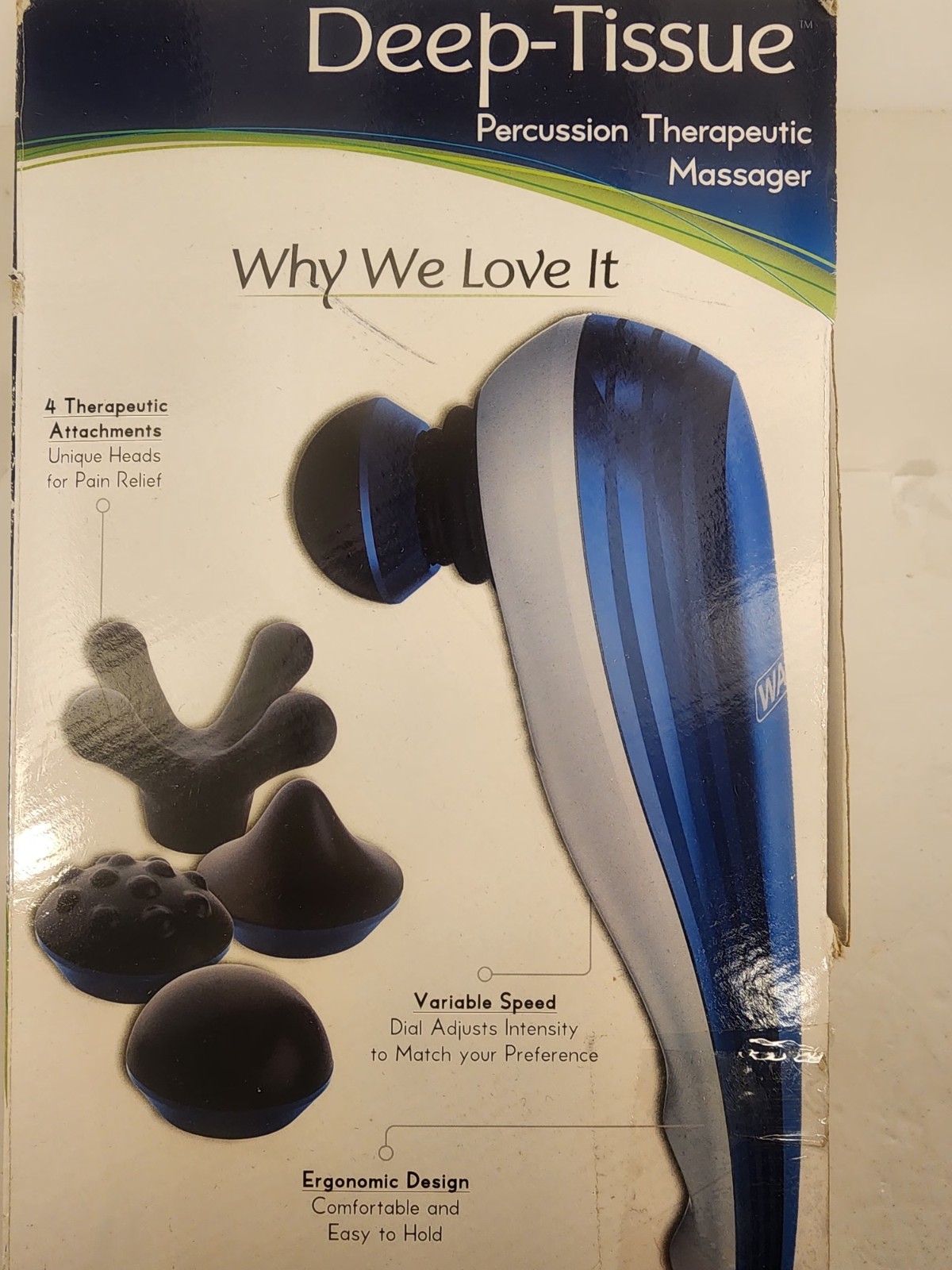Wahl 4290-300 Deep-Tissue Percussion Therapeutic Massager