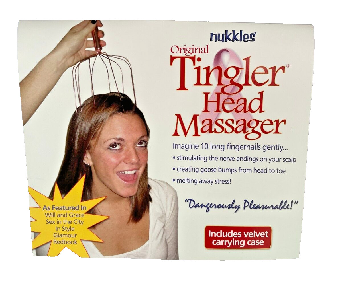 GENUINE Tingler Head Massager – 100% Copper