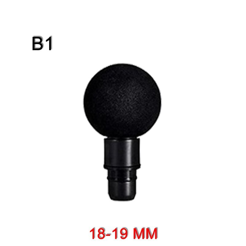 Massage Gun Head Vibrating Fascia Gun Accessories Silicone Head Lengthened