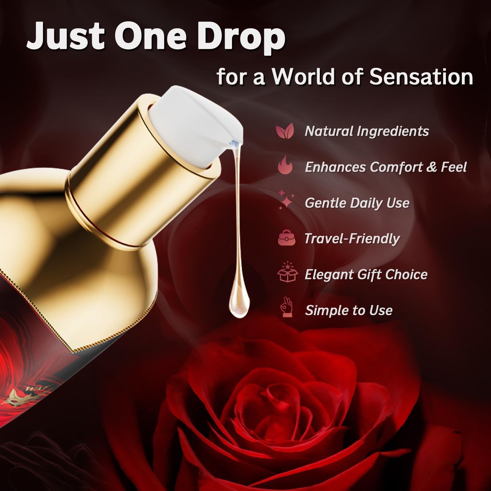 Female Arousal Gel, Orgasm Gel for Women, Enhances Intimate Experiences and P…
