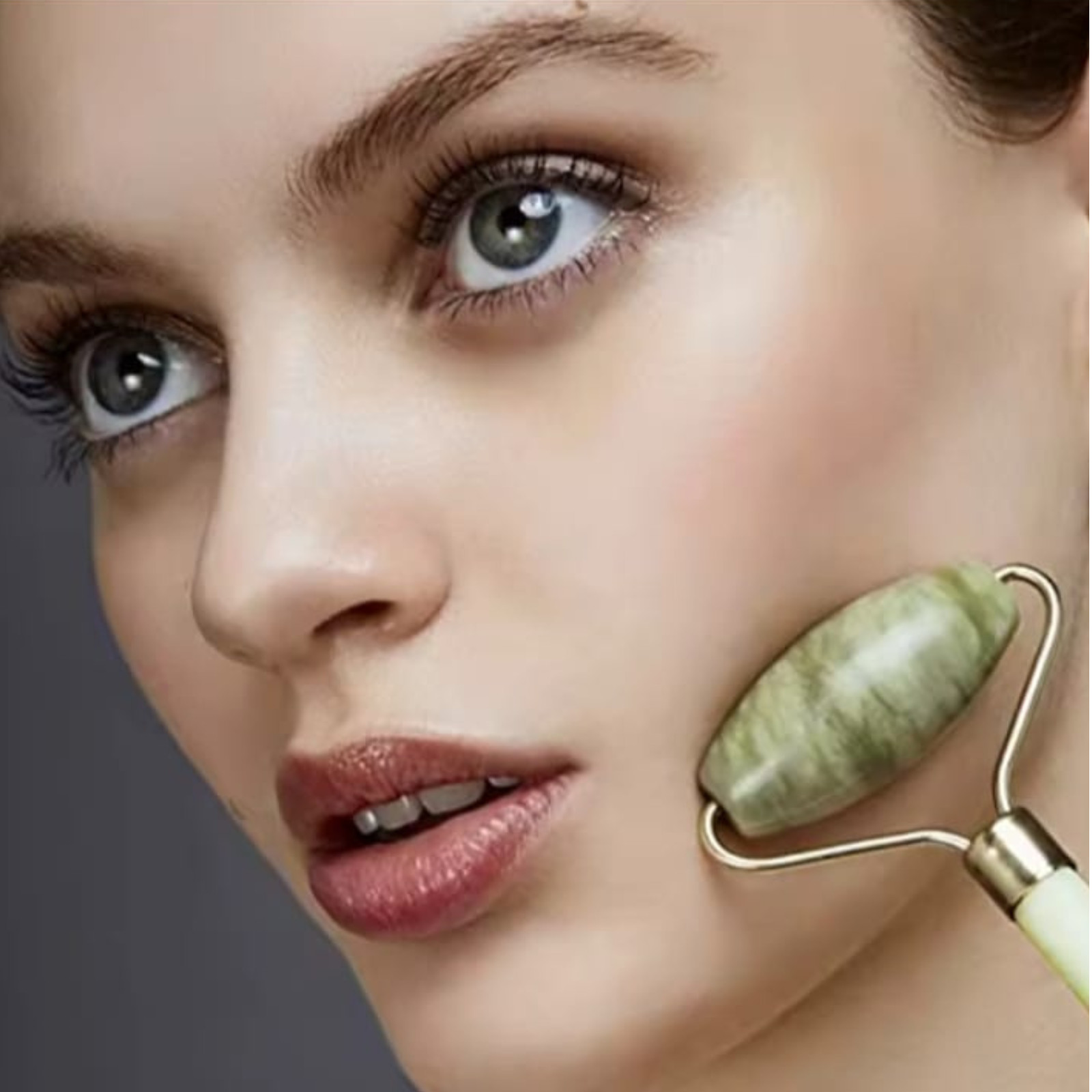 Jade Roller Gua Sha Set Face Massager Tool Anti Aging Skin Care Women Gift Kit