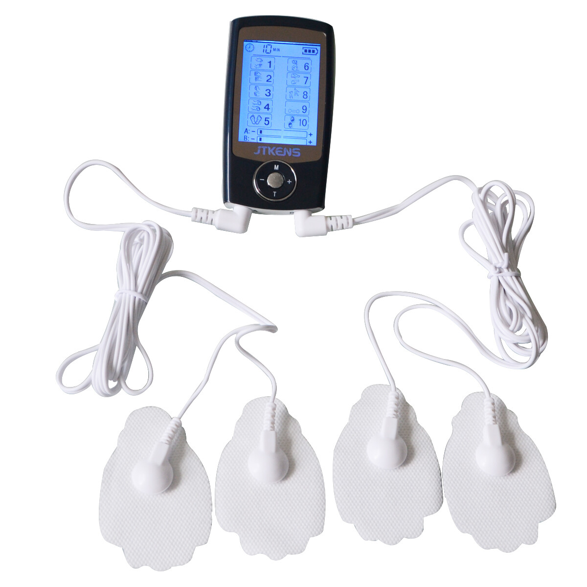 Tens Pulse Massager Arthritis Pain Relieve Acupuncture 2 Channels 10 Modes Unit