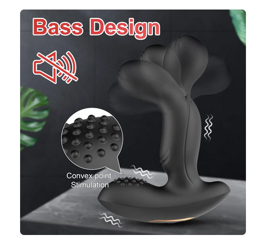 POWERFUL 10 FREQUENCY FLAPPING FINGERING MALE PROSTATE MASAGER STIMULATOR