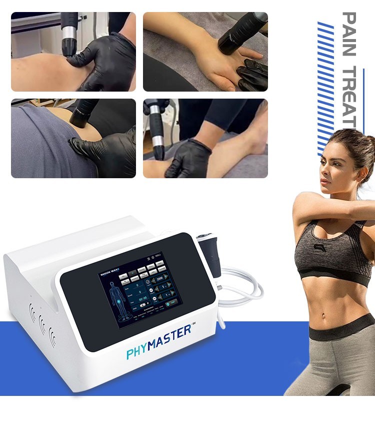 USA 10Bar Pneumatic ED Shockwave Therapy Machine Body Pain Relief ED Treatment