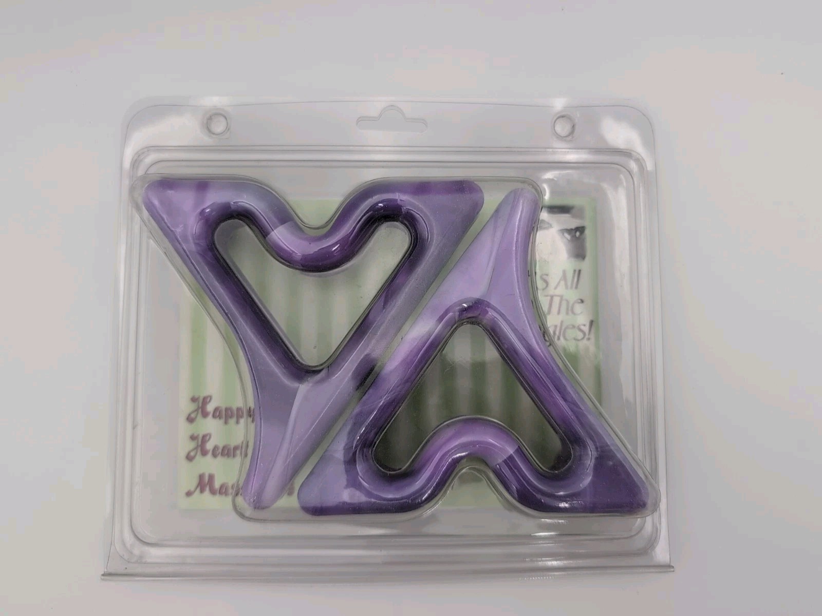 Happy Heart Massagers Hand Held Massage Tools Thomson Enterprises Marbled Purple
