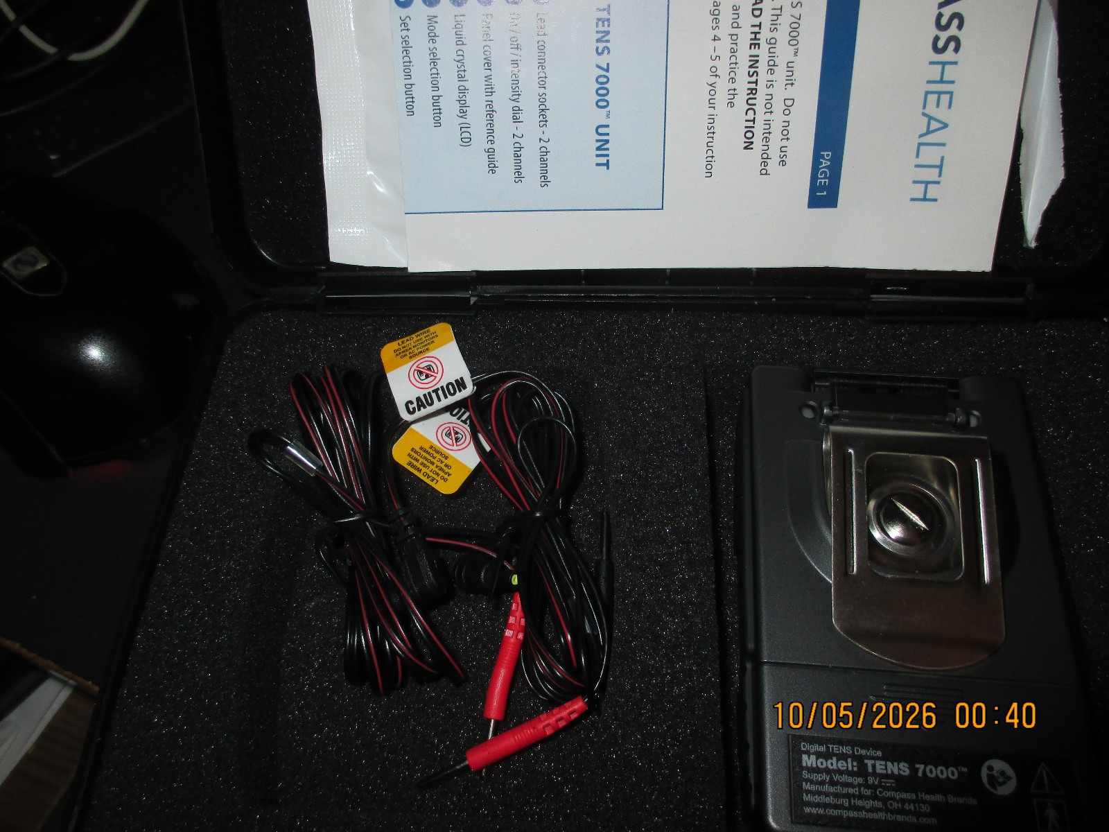 TENS 7000 Digital Pain Management Unit