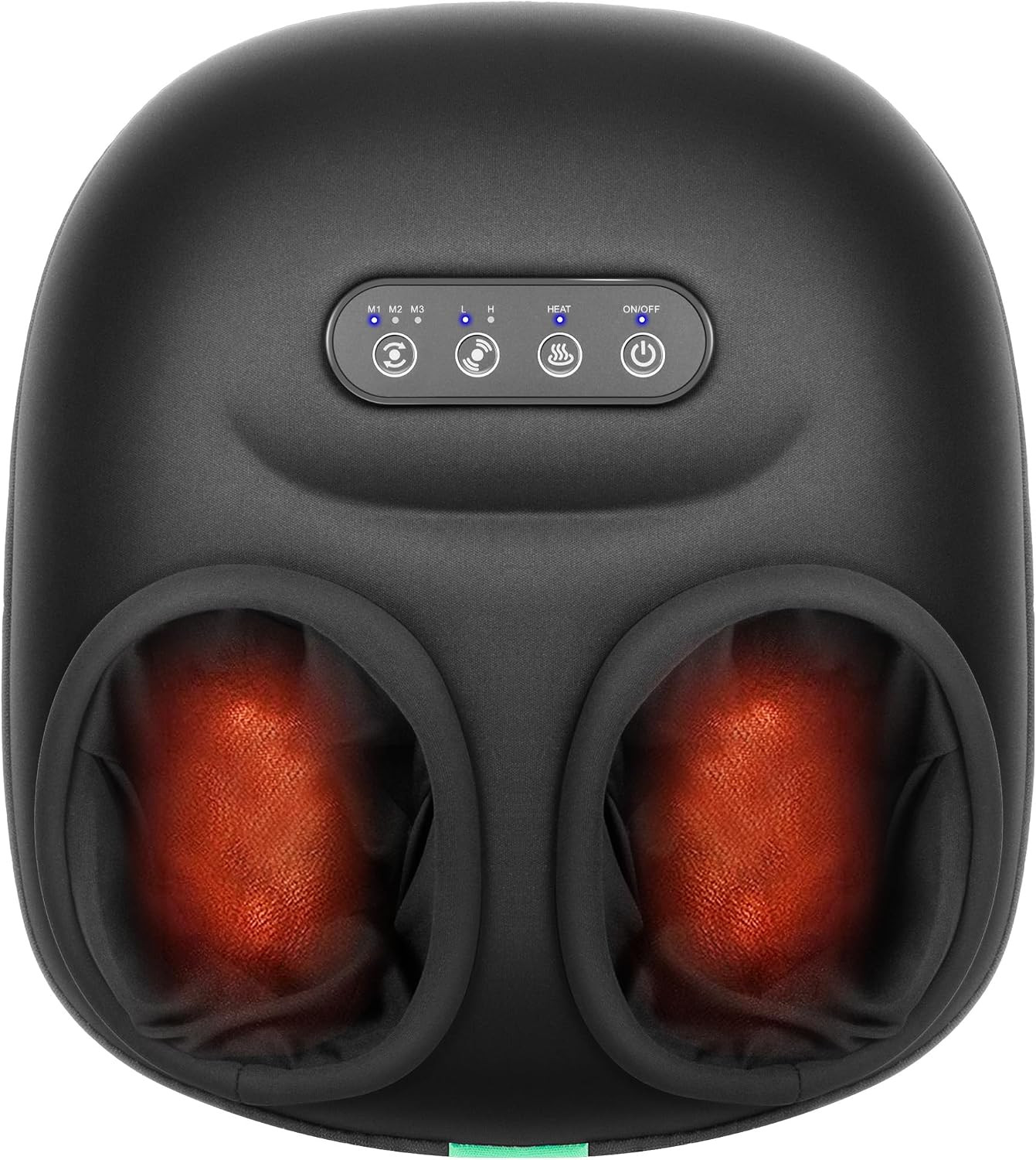 Foot Massager Machine Heat, Shiatsu Kneading & Rolling, Massage for Plantar Fasc