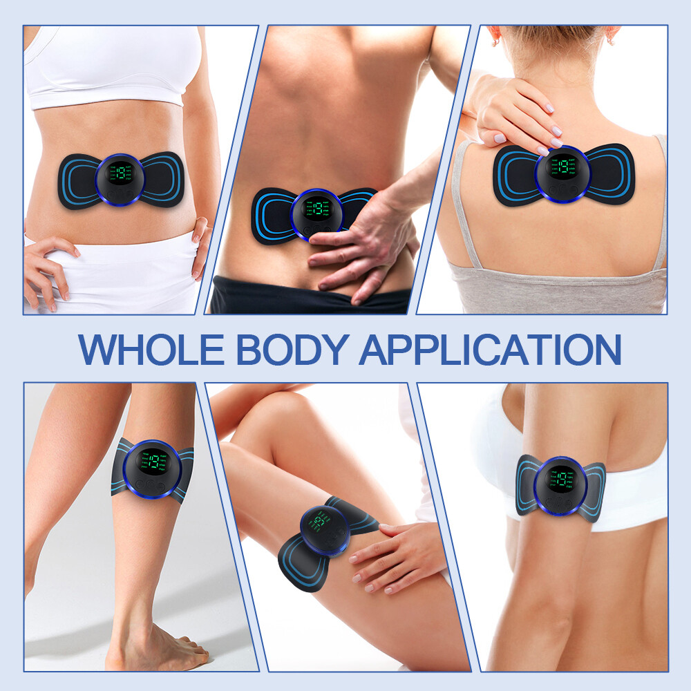 5 x Portable Mini Electric Neck Back Massager Whole Body Massage Stimulator Set