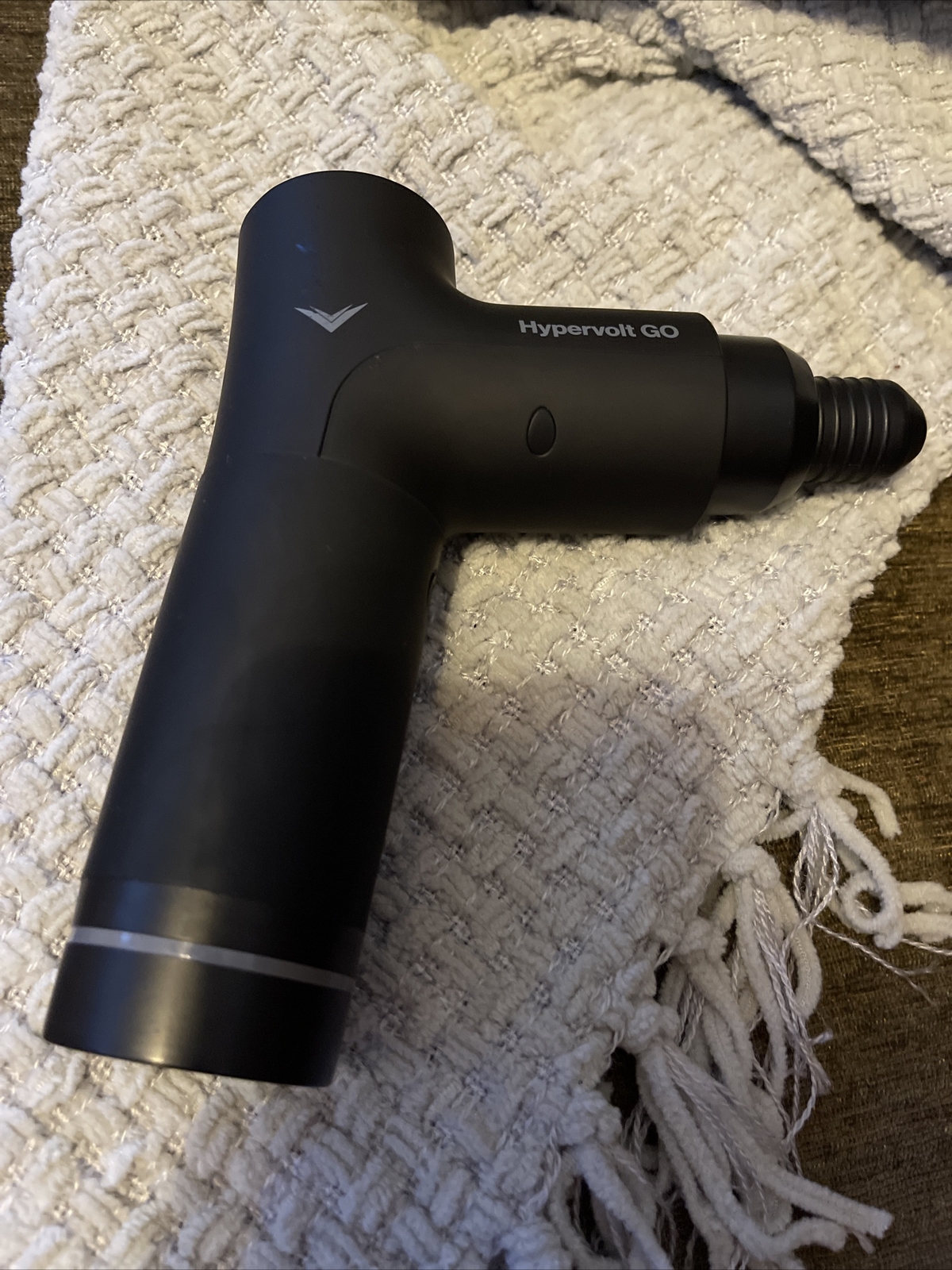 HYPERICE HYPERVOLT GO PERCUSSIVE THERAPY MASSAGER – LIGHTLY USED