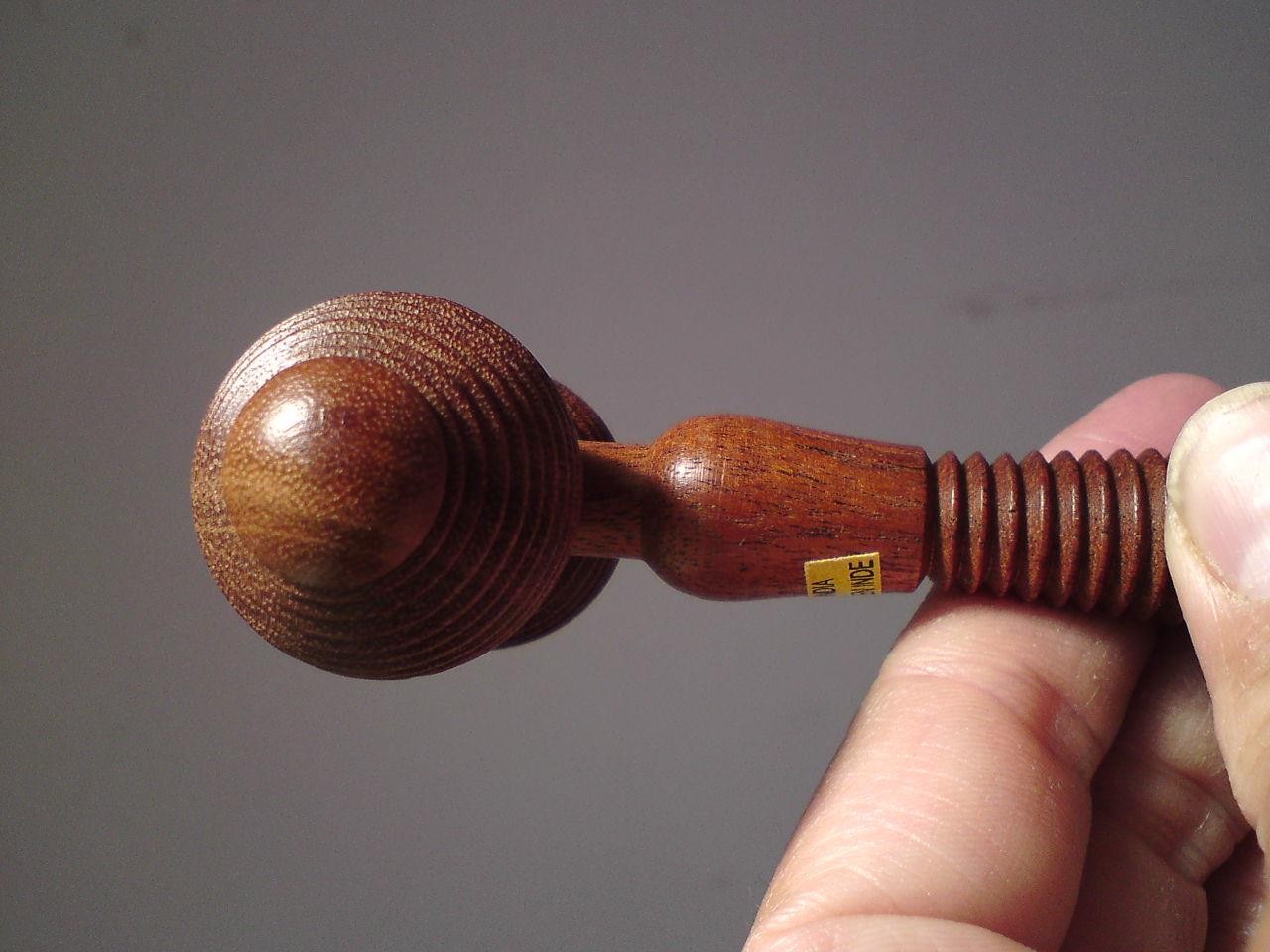 Treen roller Massager – fluted wooden balls – Made in India