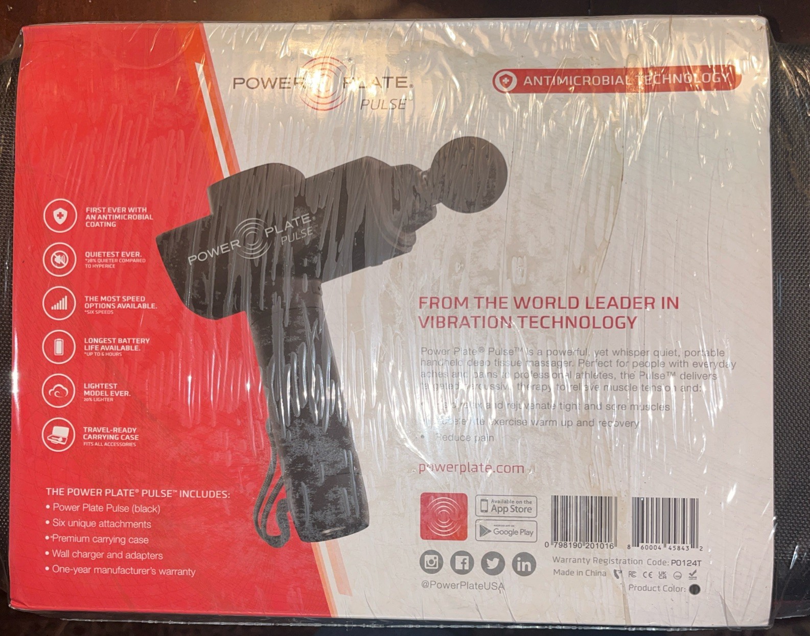 Power Plate mini Massager: NIB