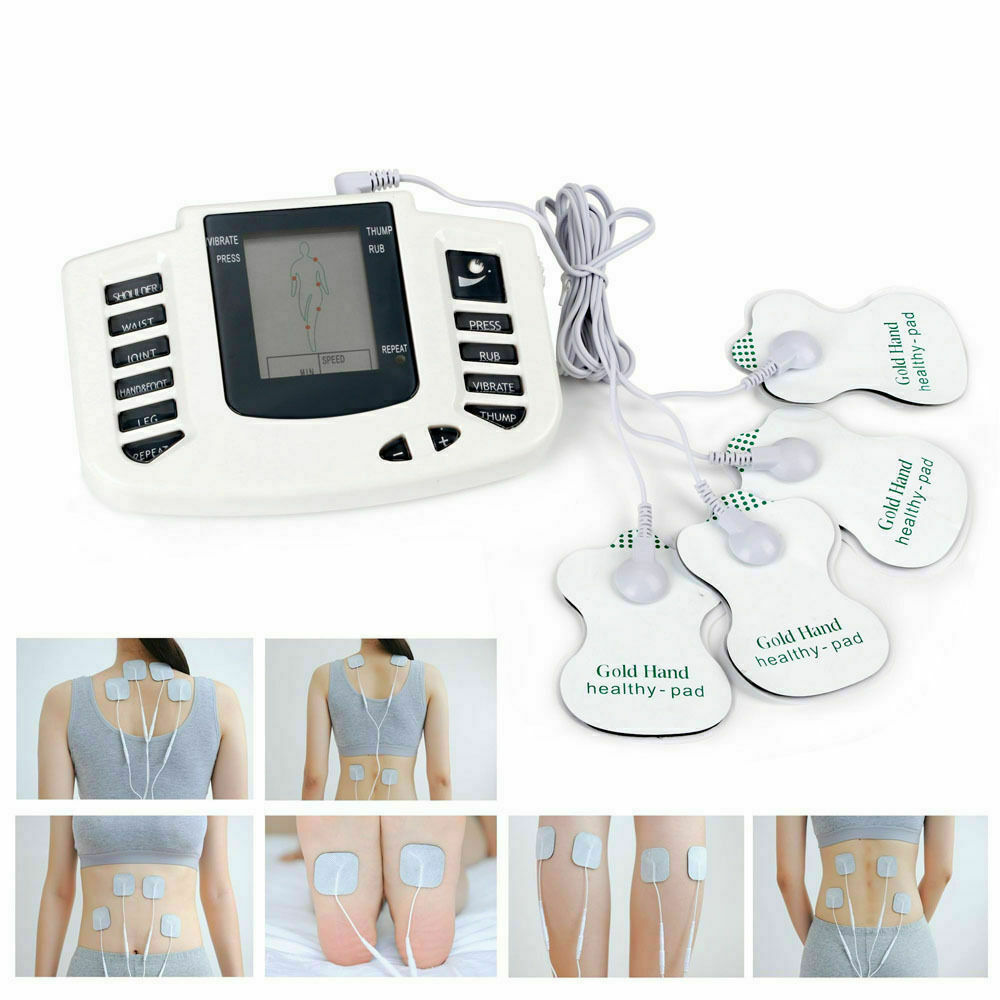 20 PCS Snap Replacement Electrode Pads for TENS Unit Muscle Stimulator Massager