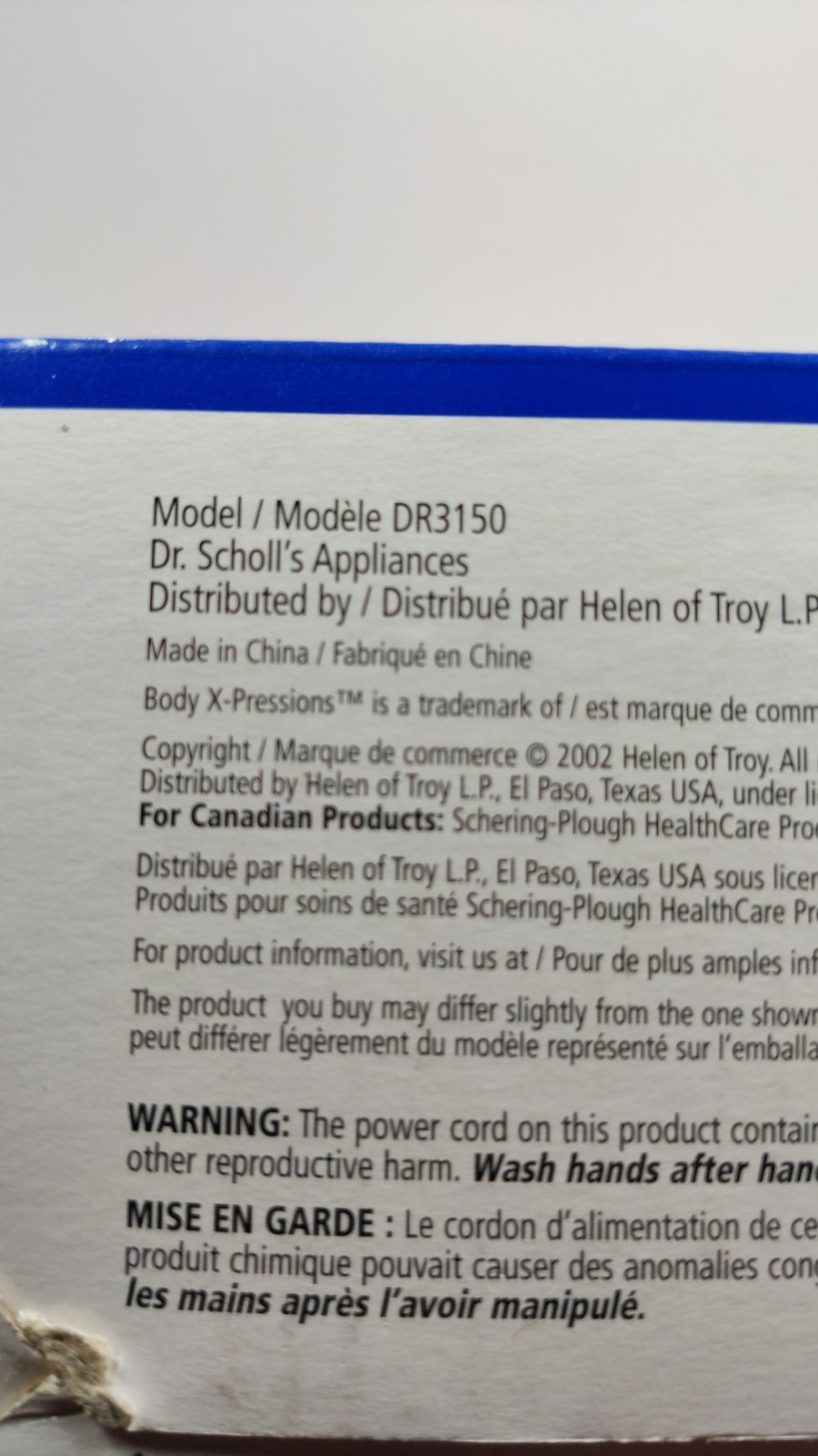 Dr. Scholl’s Body X-Pressions DR3150 Infrared Heat Massager New Sealed