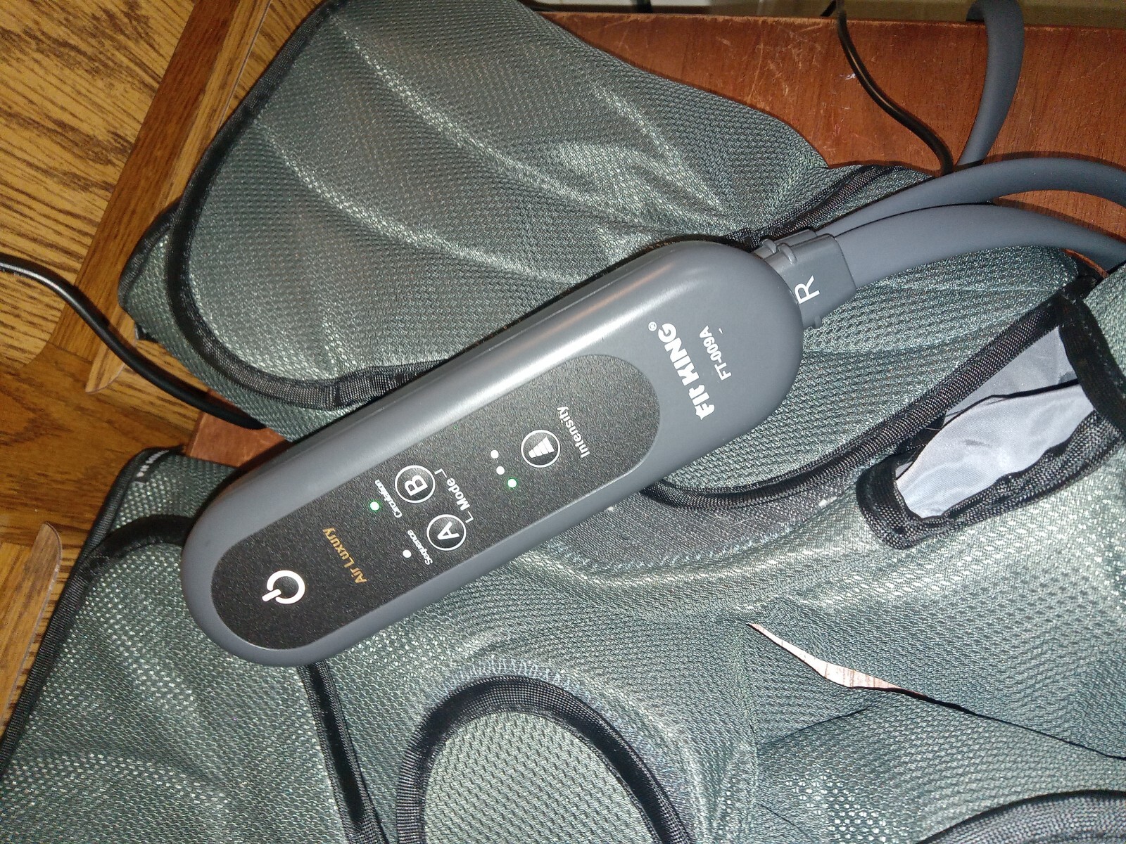 Fit King Air Compression Leg Massager Model ft-009a TESTED! WORKS!
