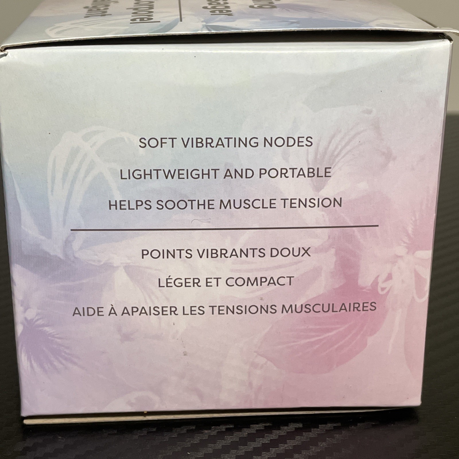 B Pure Revitalizing Vibration Body Massager Purple New Free Shipping