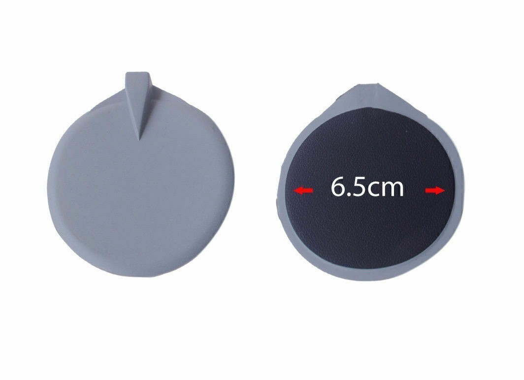 Round Rubber Reusable Replacement Electrode Pads For Microcurrent Slim Machine