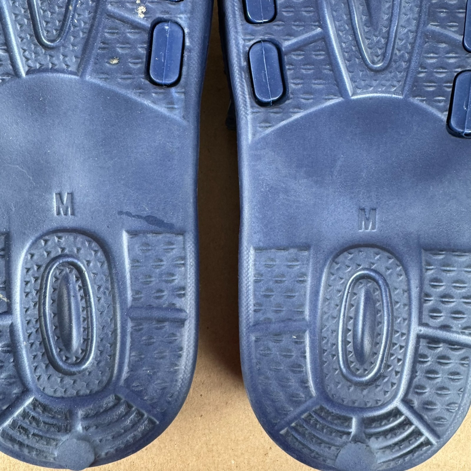 BYRIVER Foot Reflexology Acupressure Sandals Men 9-9.5 / Women 10.5-11 Blue