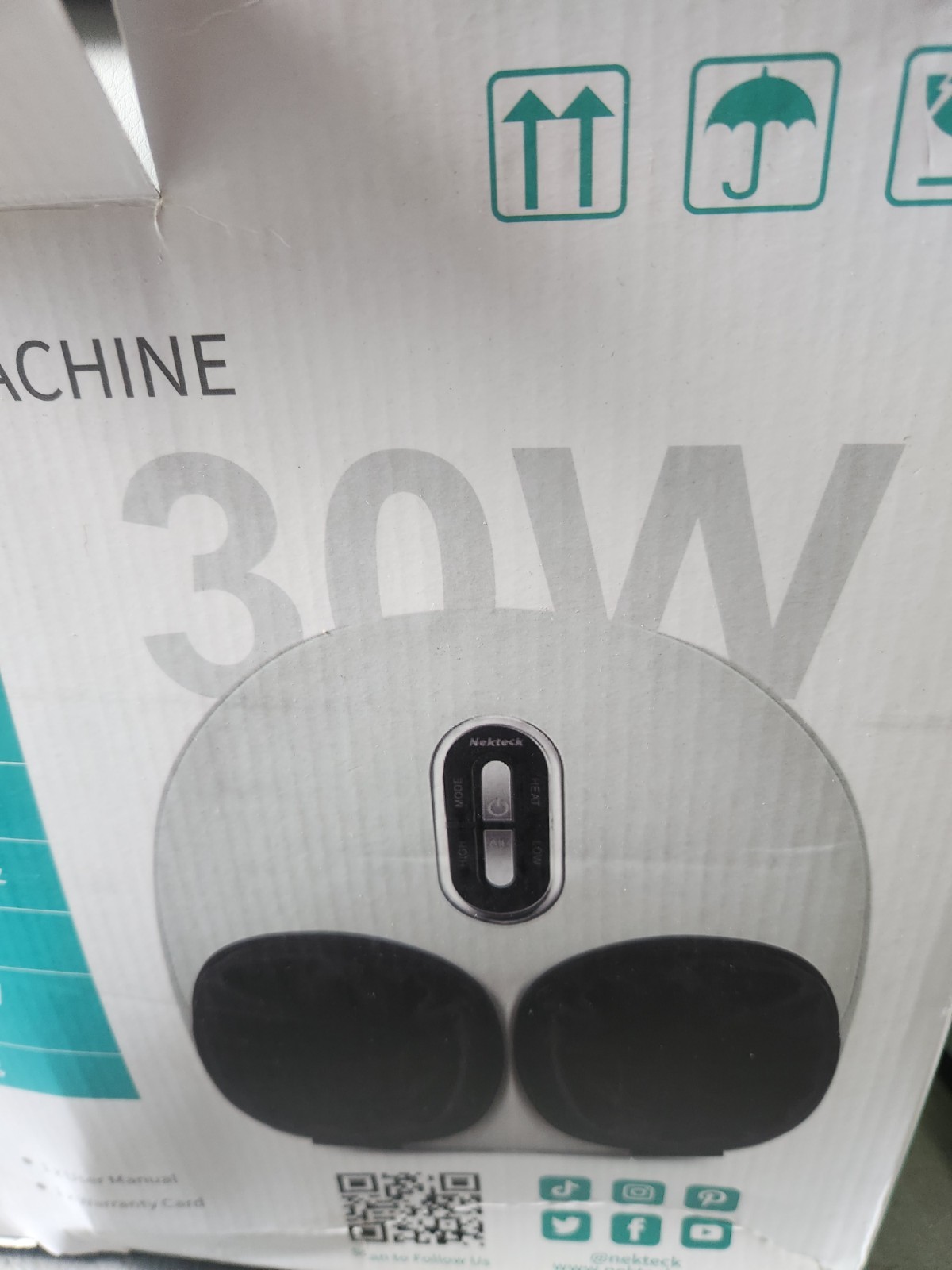 Nekteck Shiatsu Foot Massager Machine
