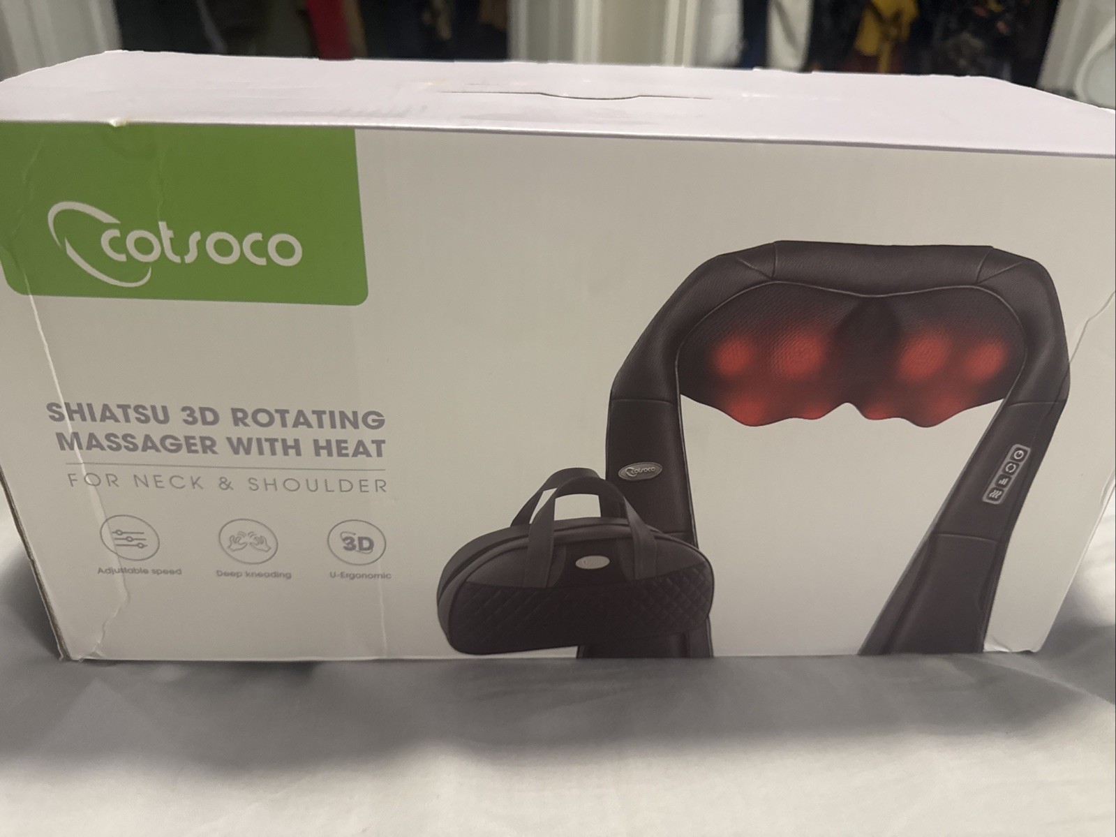 COTSOCO Shiatsu Neck and Shoulder Massager