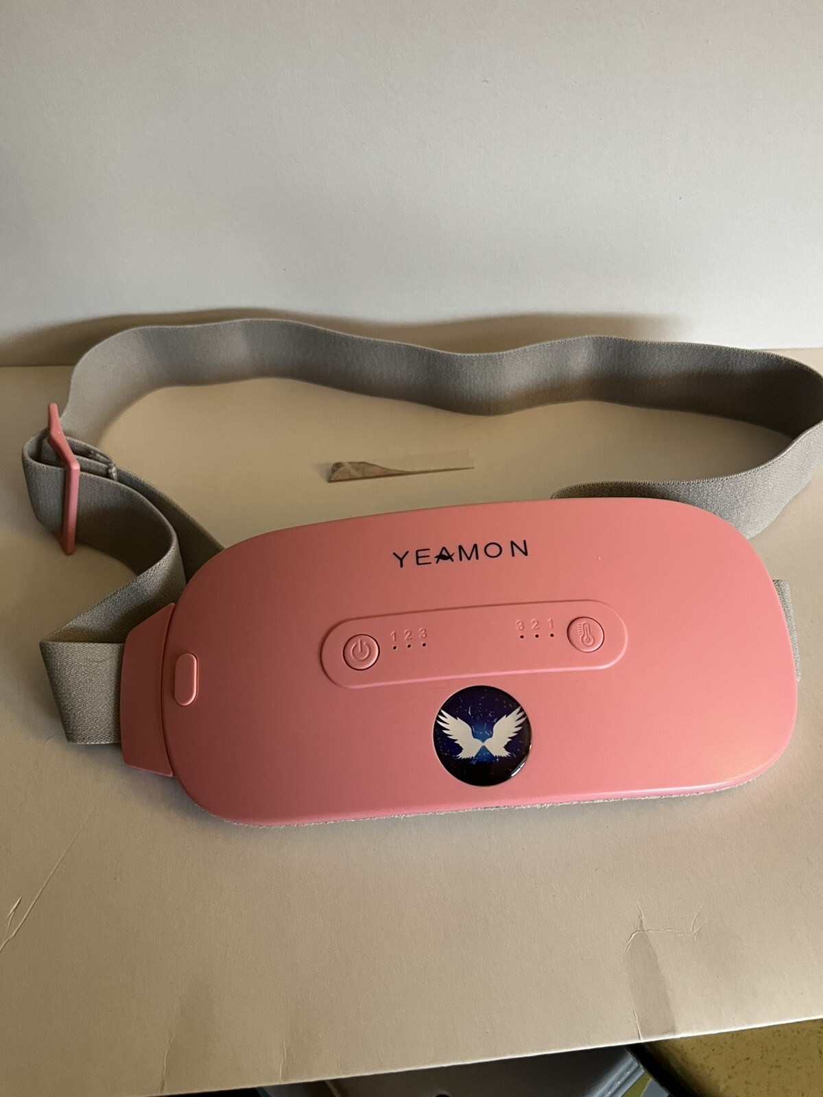Portable Cordless Heating Pad Electric Waist Belt Pad ONLY 3 Setting dc