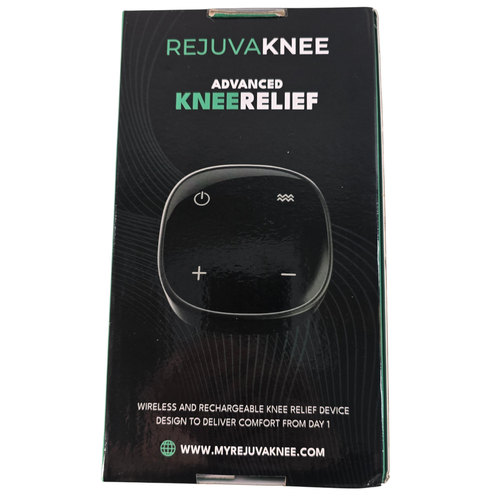 RejuvaKnee Advanced Knee Relief Heat Massage Compression Wireless & Rechargeable