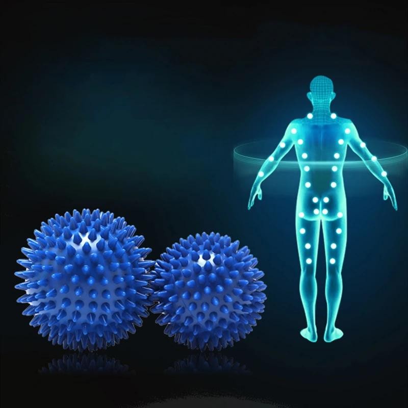 Spiky Massage Ball 7cm | Foot Pain Relief, Muscle Recovery, Fitness Tool