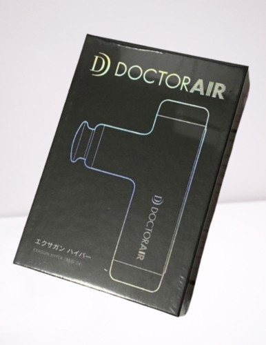 DOCTOR AIR Exagun Hyper Massage Vibrating rechargeable REG-04 pearl white
