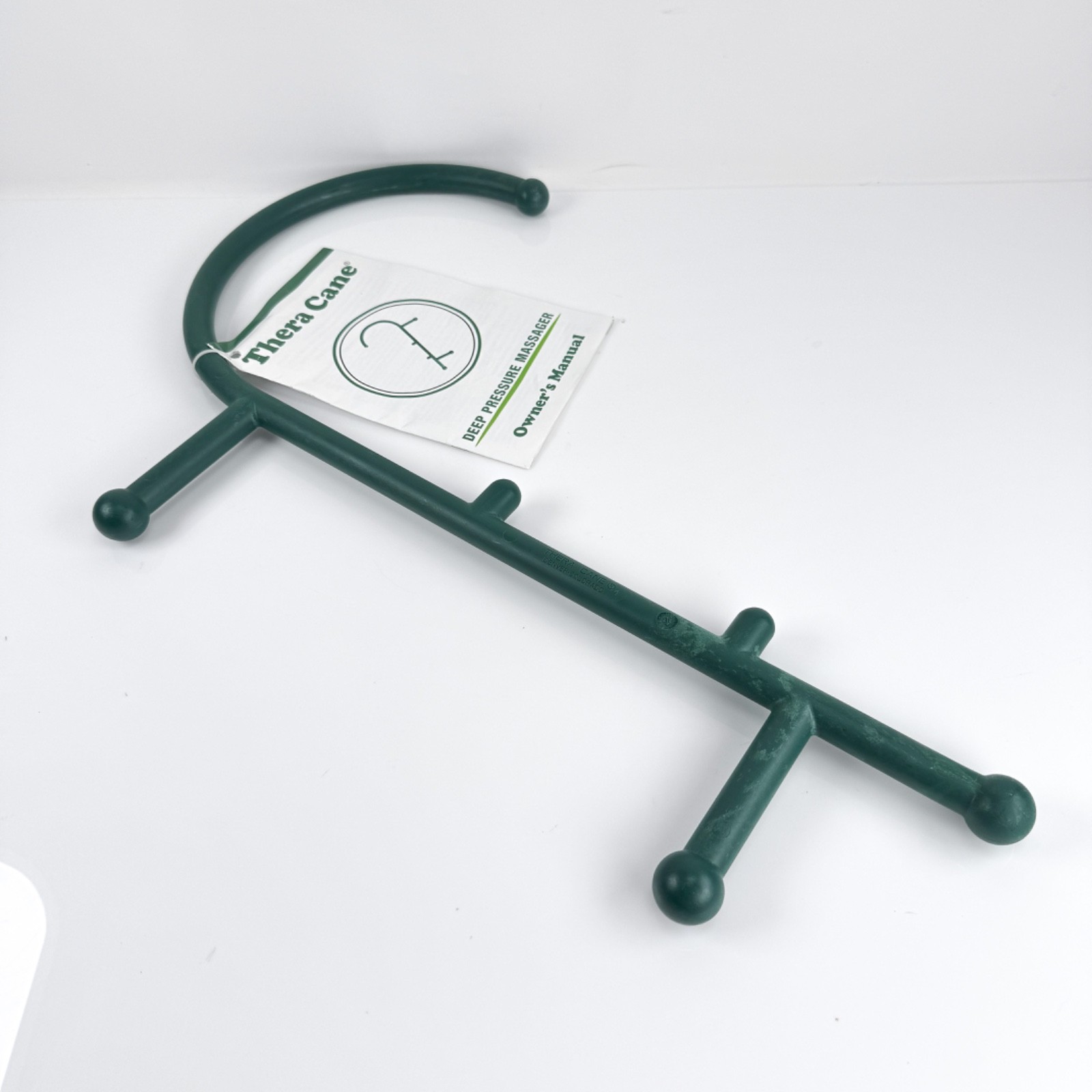 Thera Cane Massager: Green, Proudly Made in The USA Since 1988