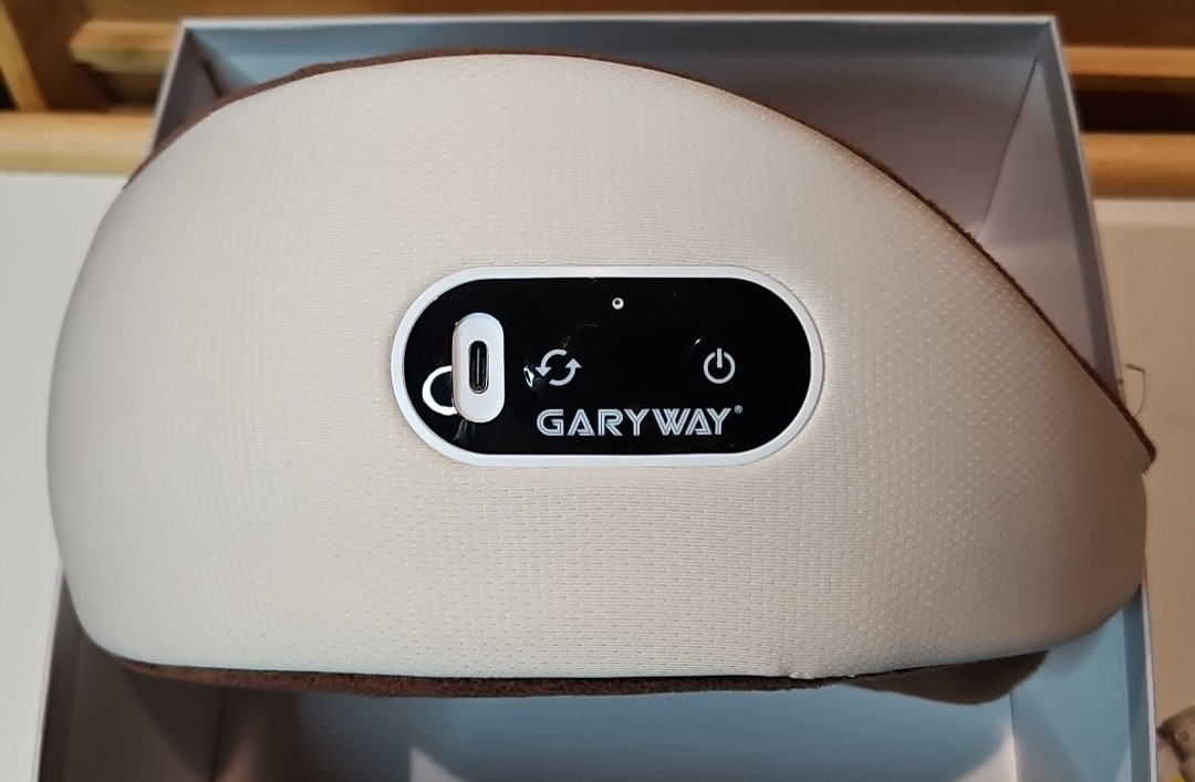 GARYWAY Neck Massager Cordless Shiatsu Deep Tissue Kneading Pillow Heat 2600mAh