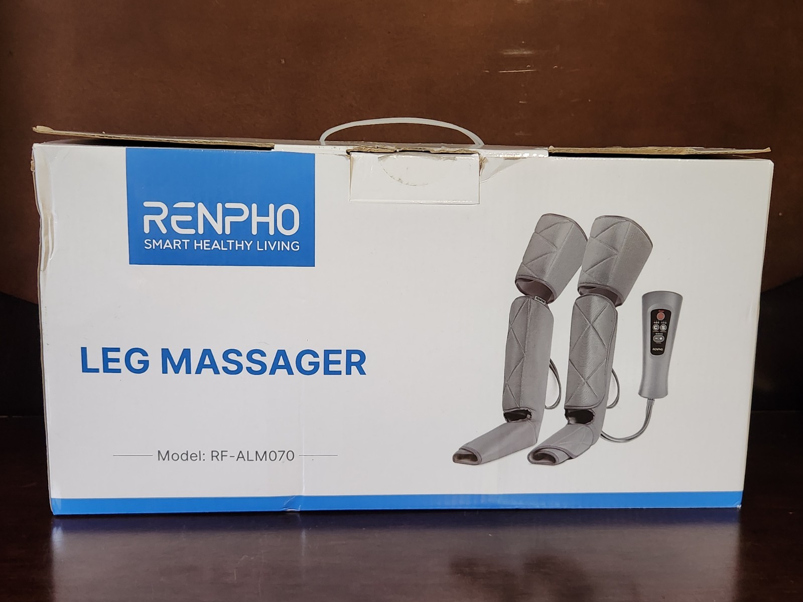 Renpho Air Compression Leg Massager Circulation and Pain Relief Model RF-ALM070