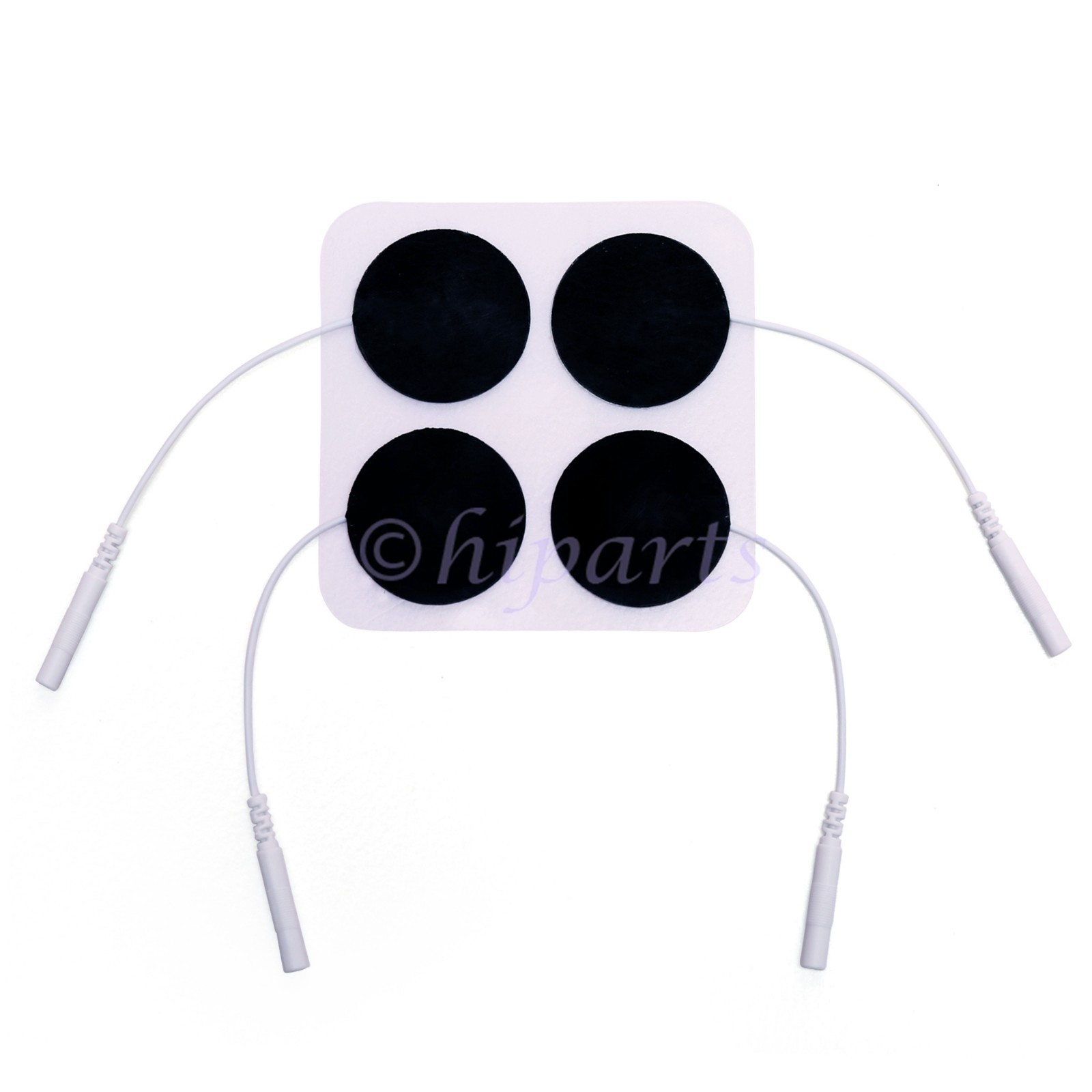 36 Replacement Electrode Pads for Massagers /Tens Units 1.25 inch» Round White