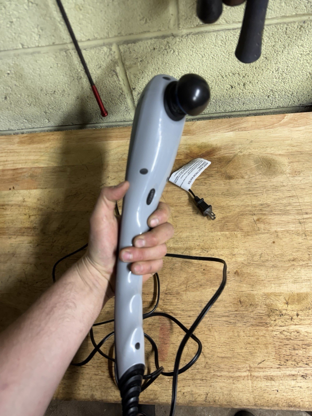Wahl Massager Handheld Deep Tissue Percussion Therapy Model 4290