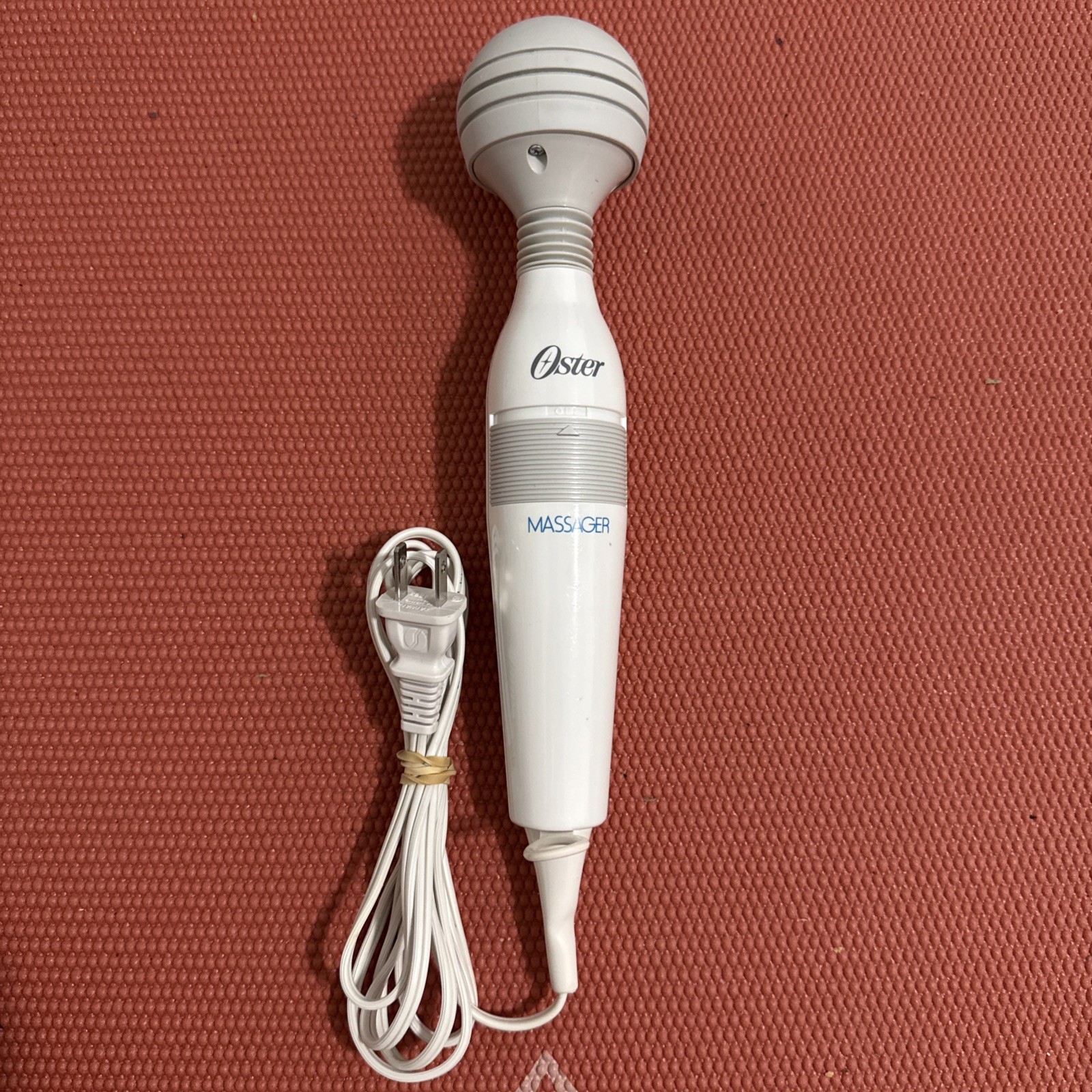 Vintage Oster Stick Massager One Speed 291-08 White Handheld Wand Japan