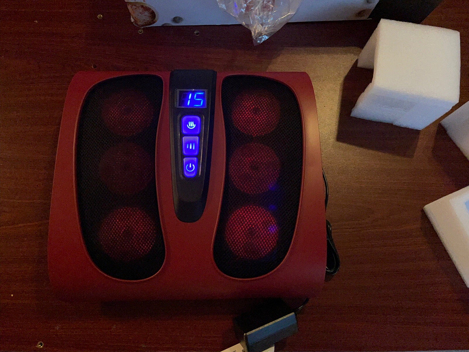 Best Choice Products BCP Heated Shiatsu Kneading Foot Massager with 6 Rollers