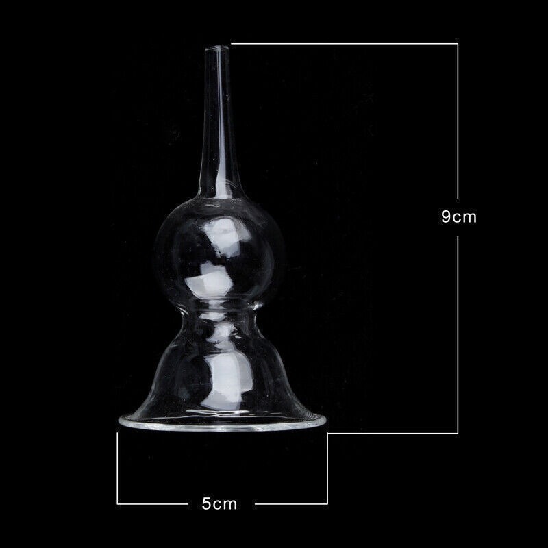 3PCS Breast Glass Cup Attachement Use With For Vacuum Breast Care Beauty Machine