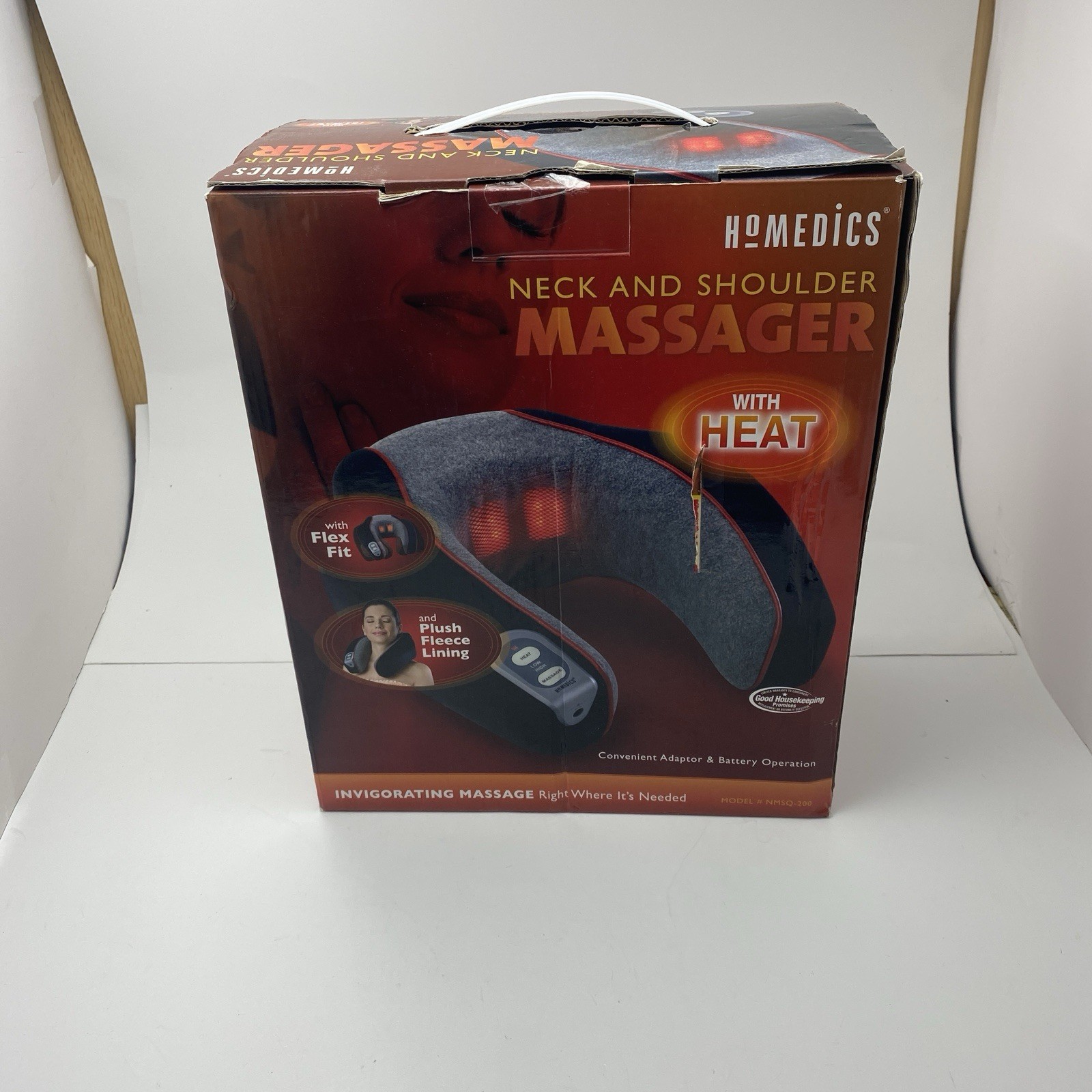 Neck & Shoulder Massager Homedics NMSQ-200 – Tested, Relaxation Therapy