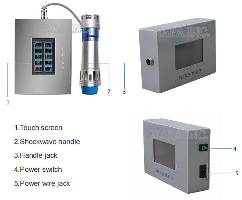 ED Shockwave Therapy Machine For ED Erectile Dysfunction Pain Relief Massager