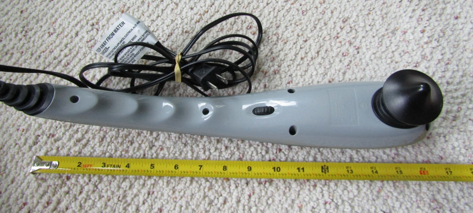 WAHL 4290 DEEP TISSUE LONG HANDLE PERCUSSION MASSAGER missing massage heads