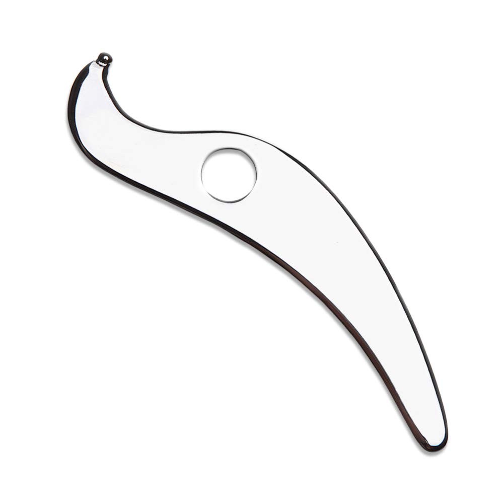 Gua Sha Tool – Medical Grade Stainless Steel Scraping Massage Tool, IASTM Too…