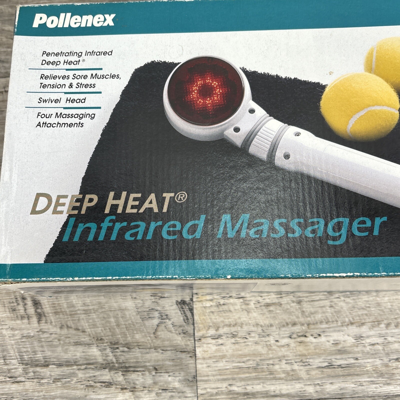 Pollenex IM50 Massager | Deep Heat Infrared | Triple Therapy Complete | Free Shi