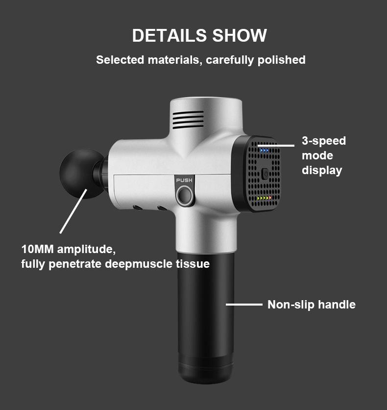 Phoenix A2 Massage Gun – Deep Tissue Handheld Muscle Relaxation Tool