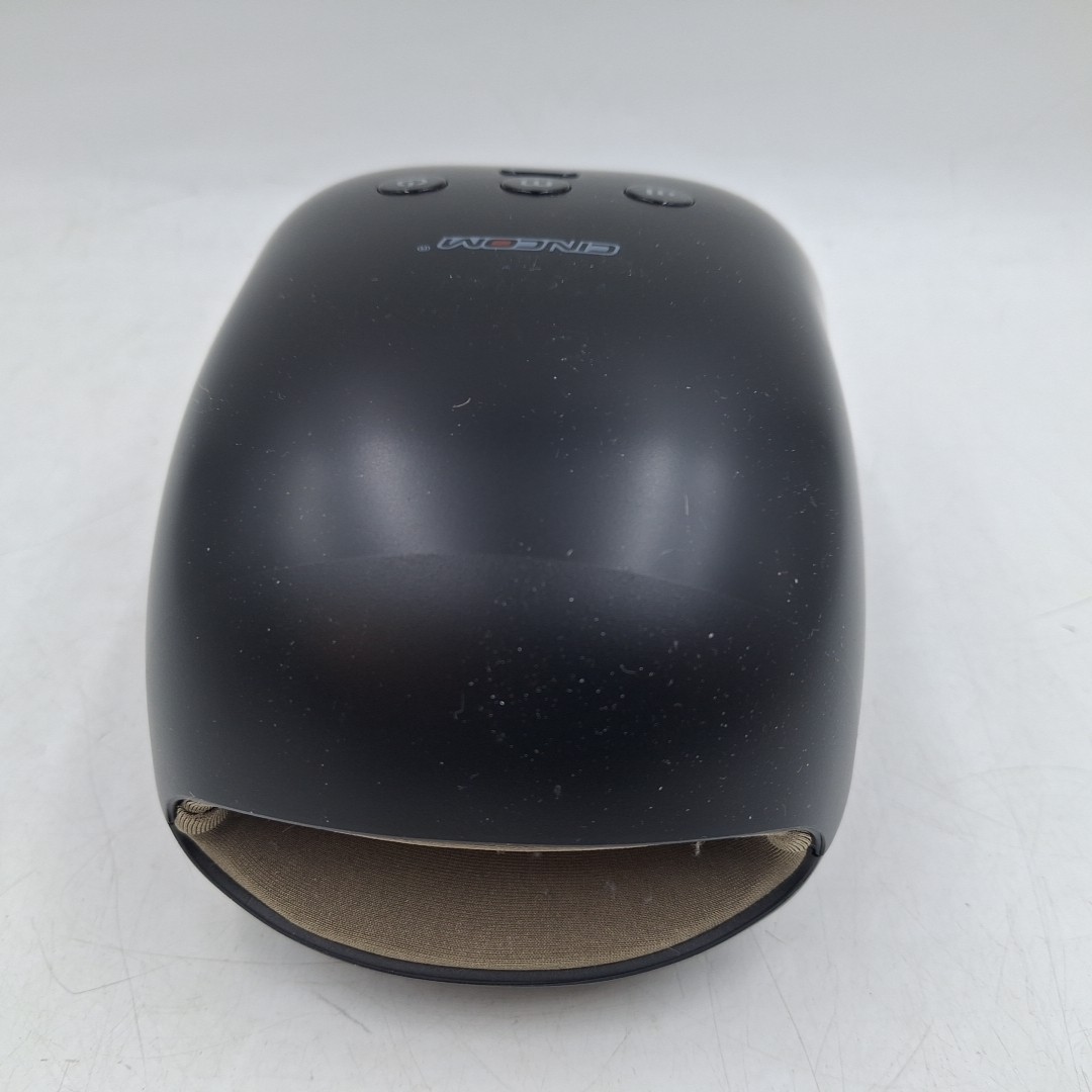 CINCOM Rechargeable Hand Massager Heat and Compression (Black) CM-026H-BL