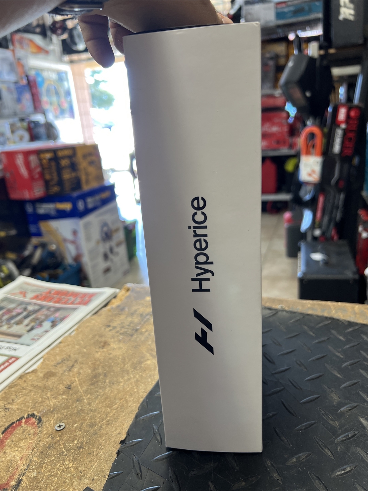 Hyperice Black Compact Percussion Massage Gun Device Hypervolt Go