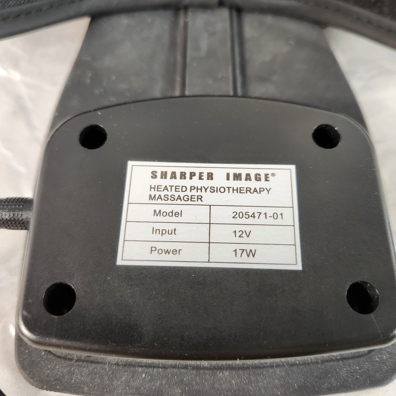 Sharper Image Heated Physiotherapy Massager Portable Elbow Shoulder Knee Adjust